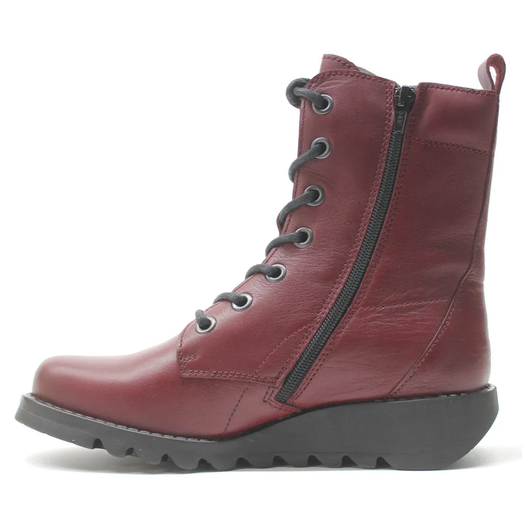 Fly London Silf015Fly Leather Women's Wedge Ankle Boots