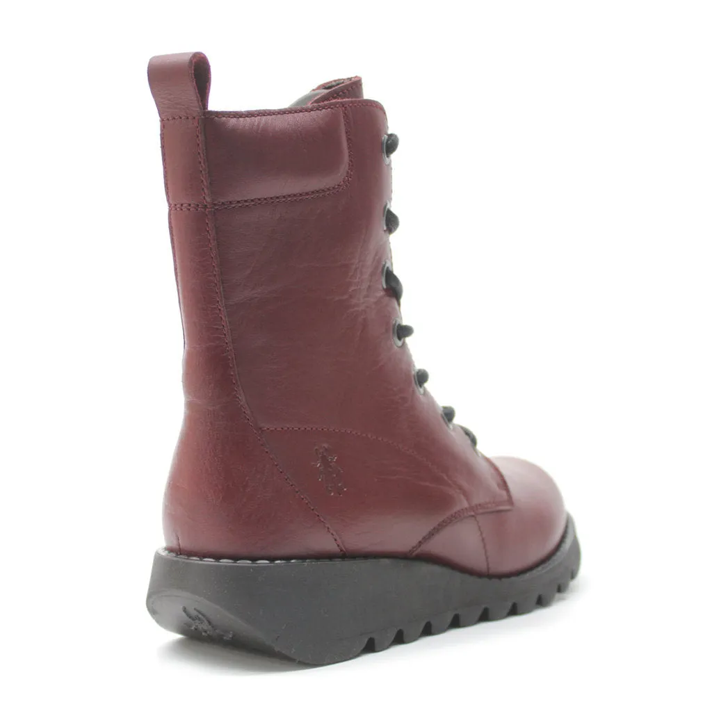 Fly London Silf015Fly Leather Women's Wedge Ankle Boots