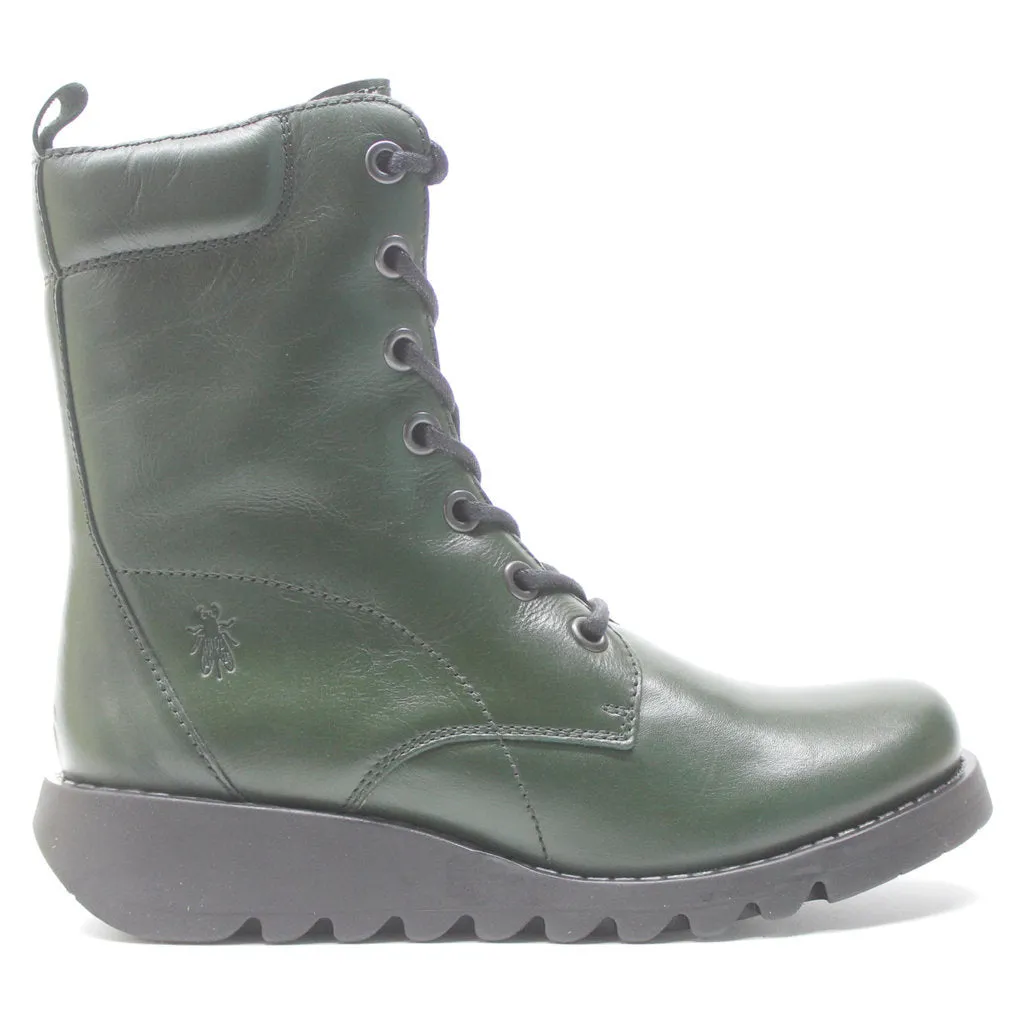 Fly London Silf015Fly Leather Women's Wedge Ankle Boots