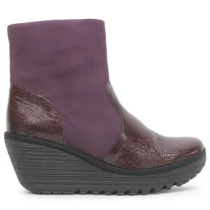 Fly London YUXI506FLY Rock Cupido Leather Women's Ankle Boots