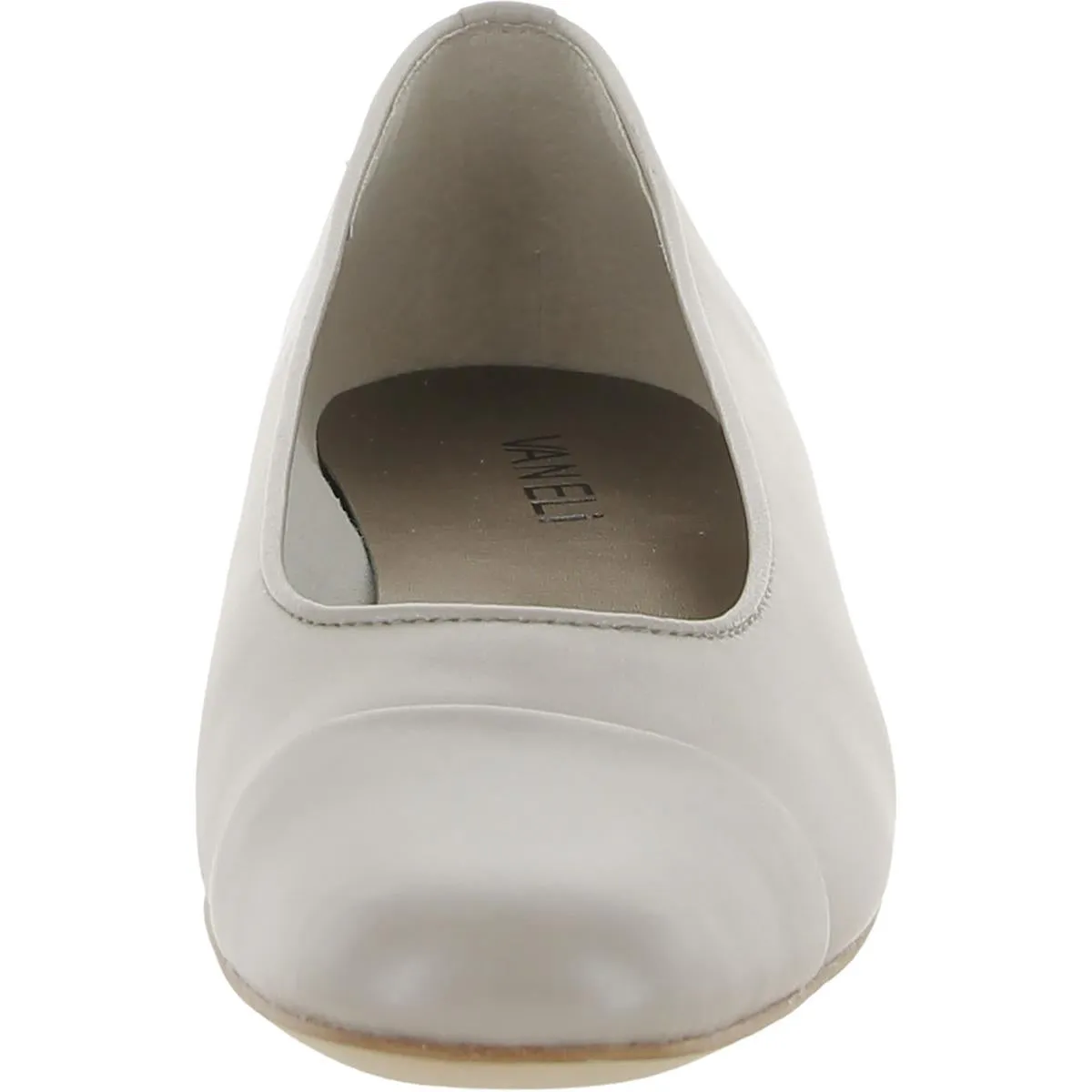 Frankie Womens Padded Insole Low Heel Dress Shoes