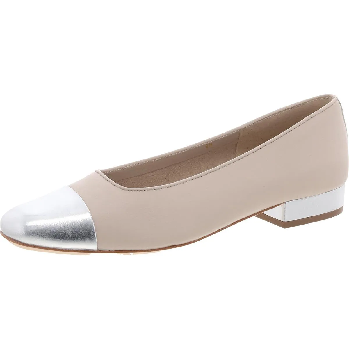 Frankie Womens Padded Insole Low Heel Dress Shoes