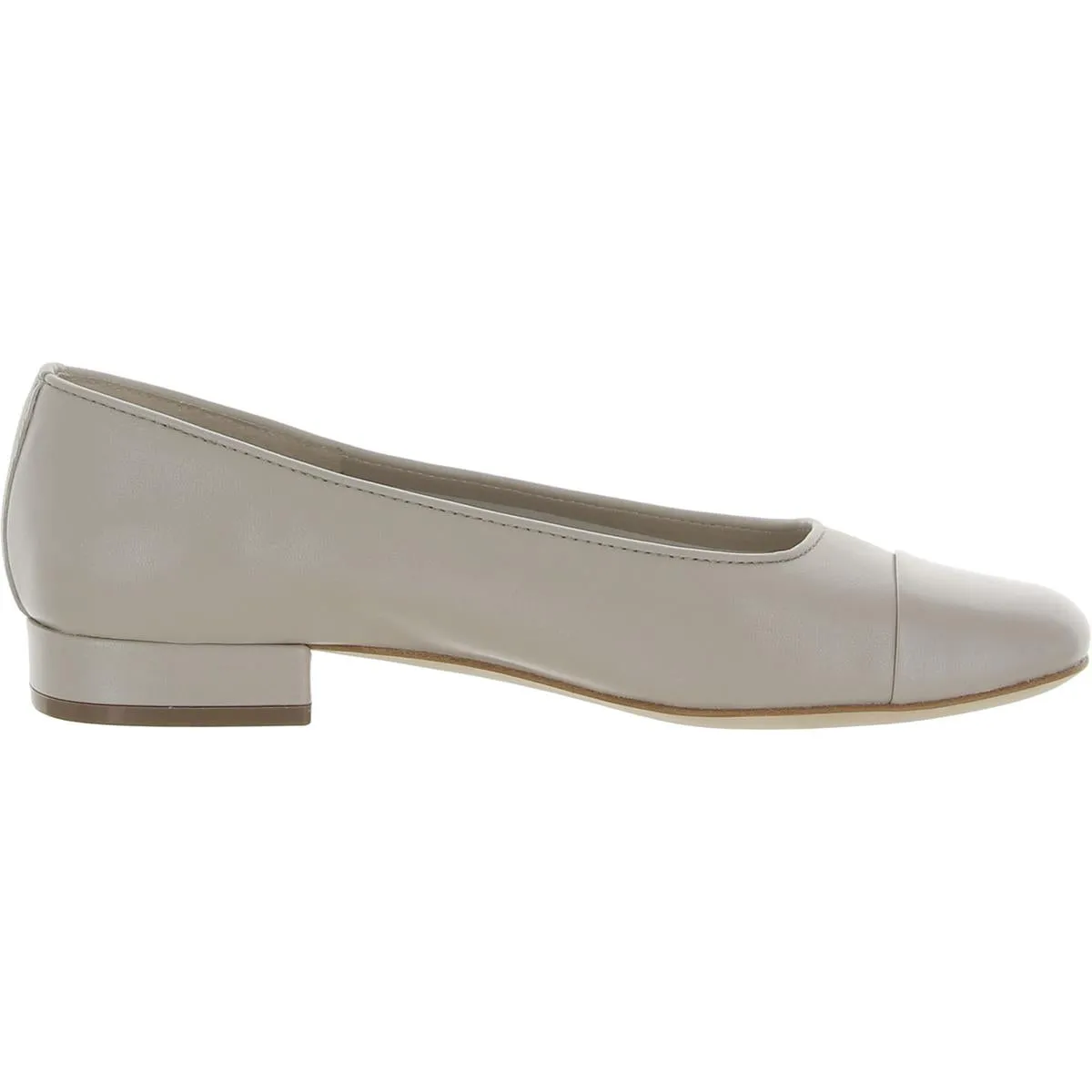 Frankie Womens Padded Insole Low Heel Dress Shoes