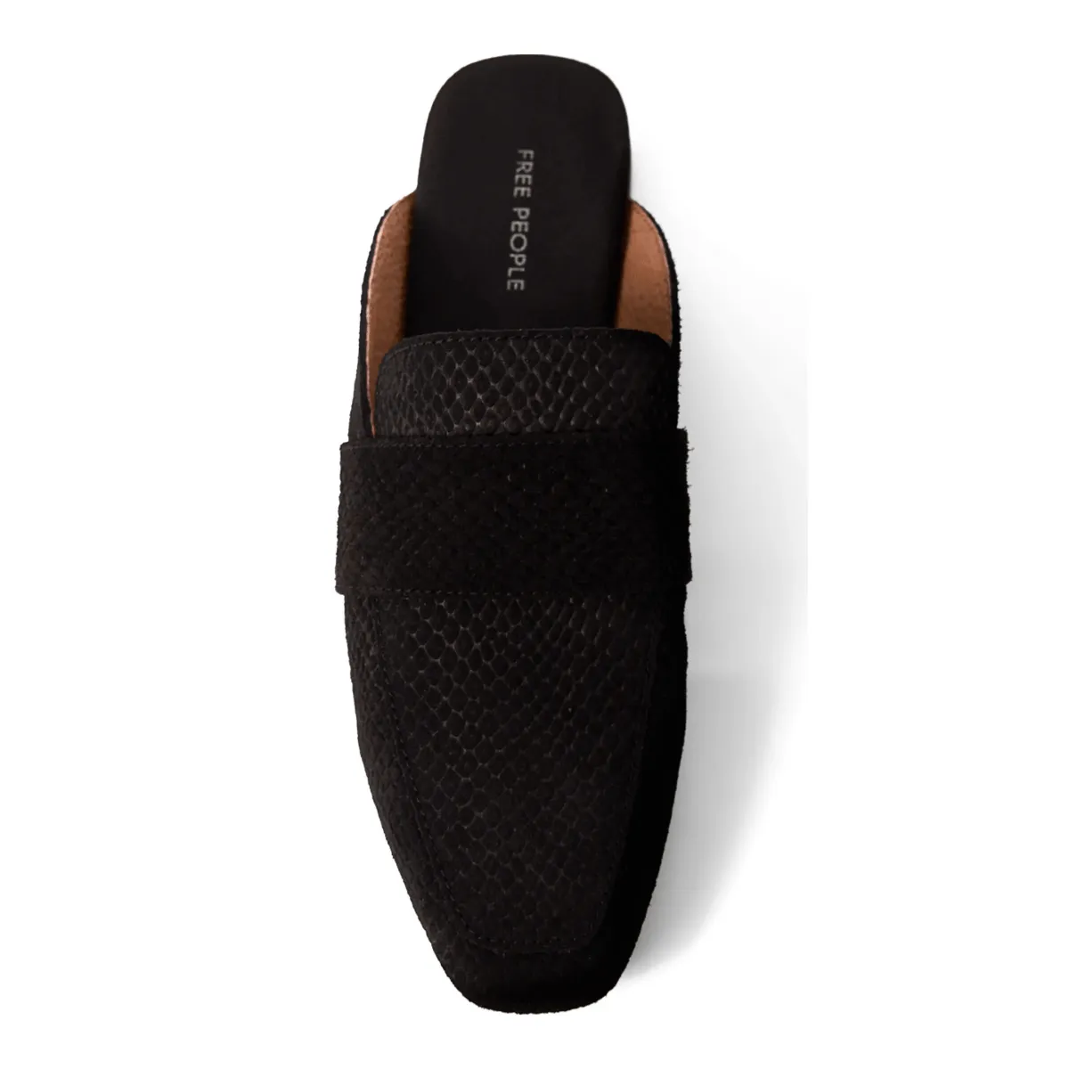 Free People Women's At Ease Black Suede