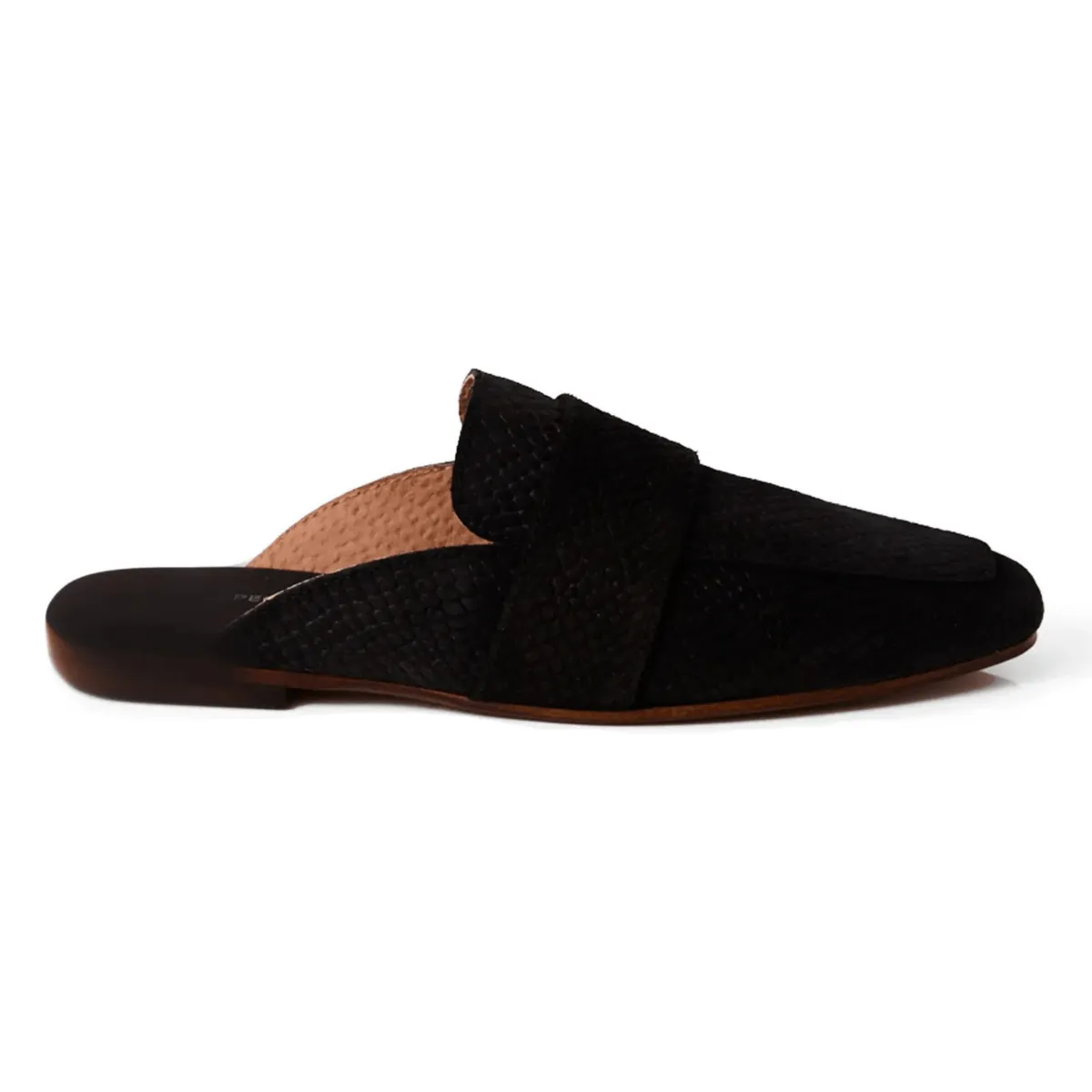 Free People Women's At Ease Black Suede