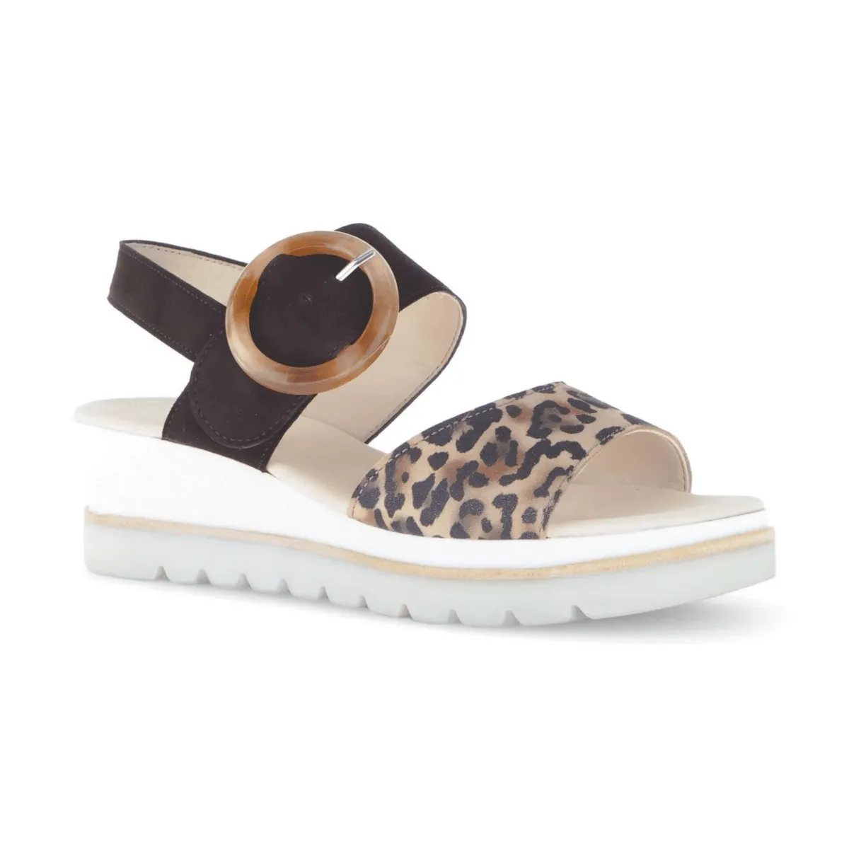 Gabor Women's 44.645.38 Black/Leopard