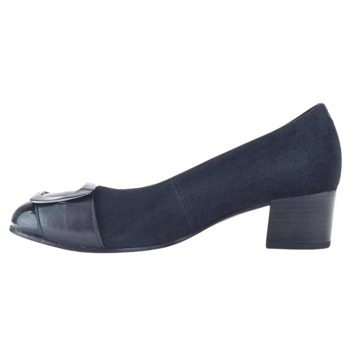 Gabor Women's 52.222.36 Elegant Dark Blue Nubuck