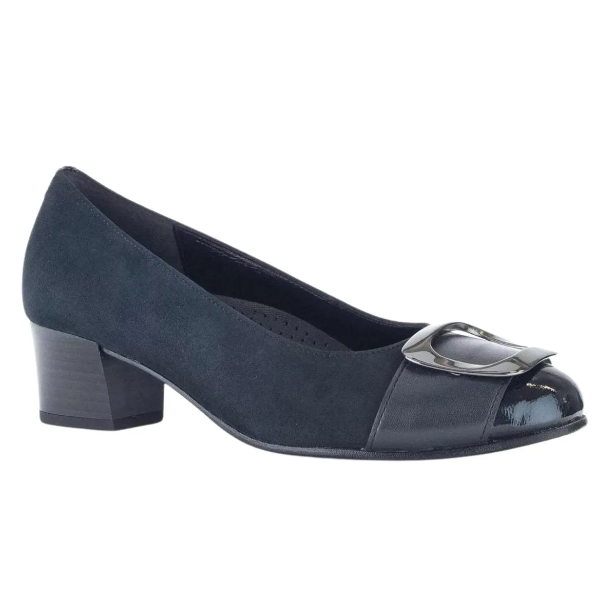 Gabor Women's 52.222.36 Elegant Dark Blue Nubuck