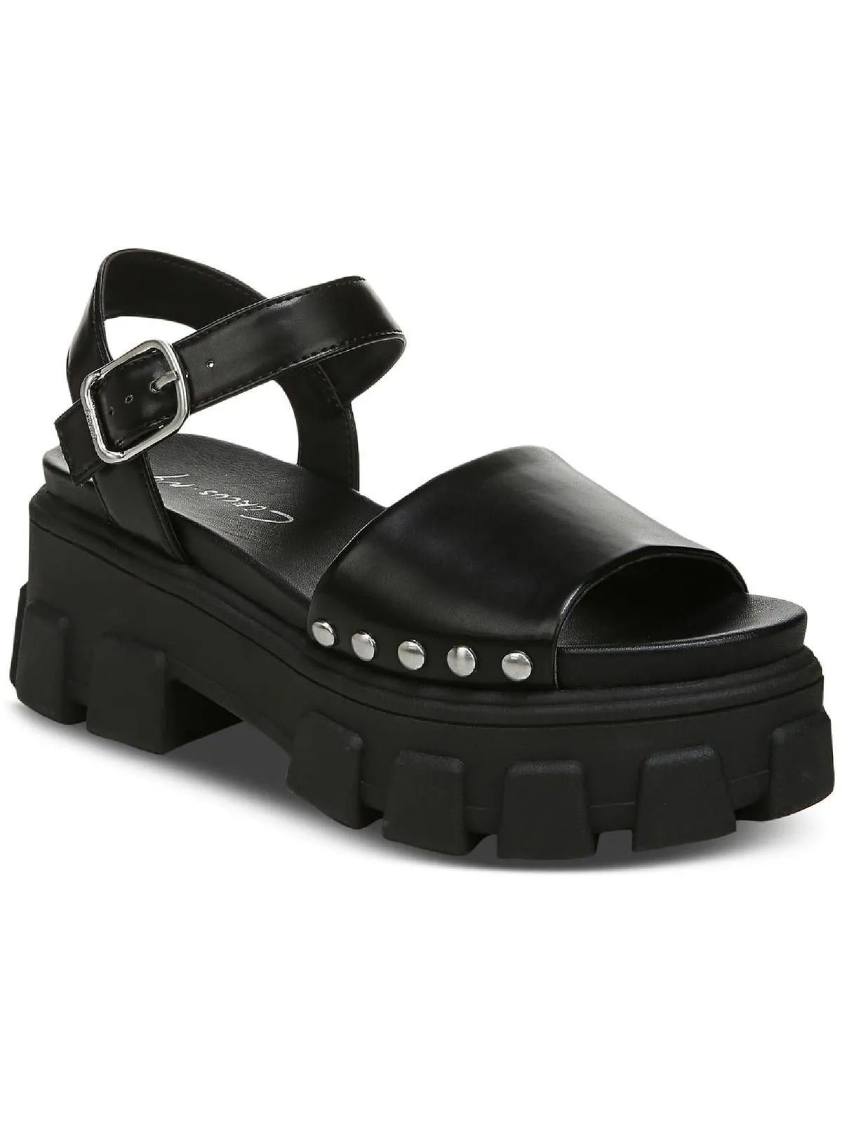 Genevieve Womens Ankle Strp Open Toe Wedge Sandals
