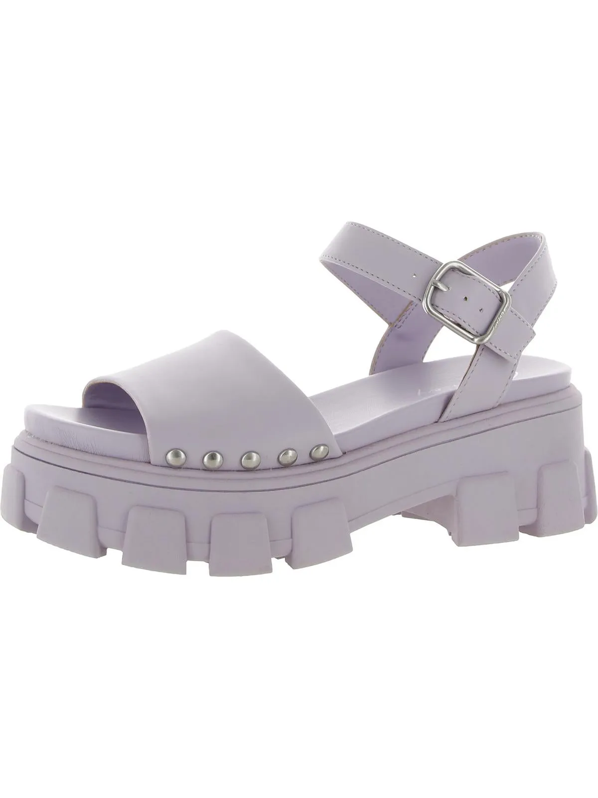 Genevieve Womens Ankle Strp Open Toe Wedge Sandals