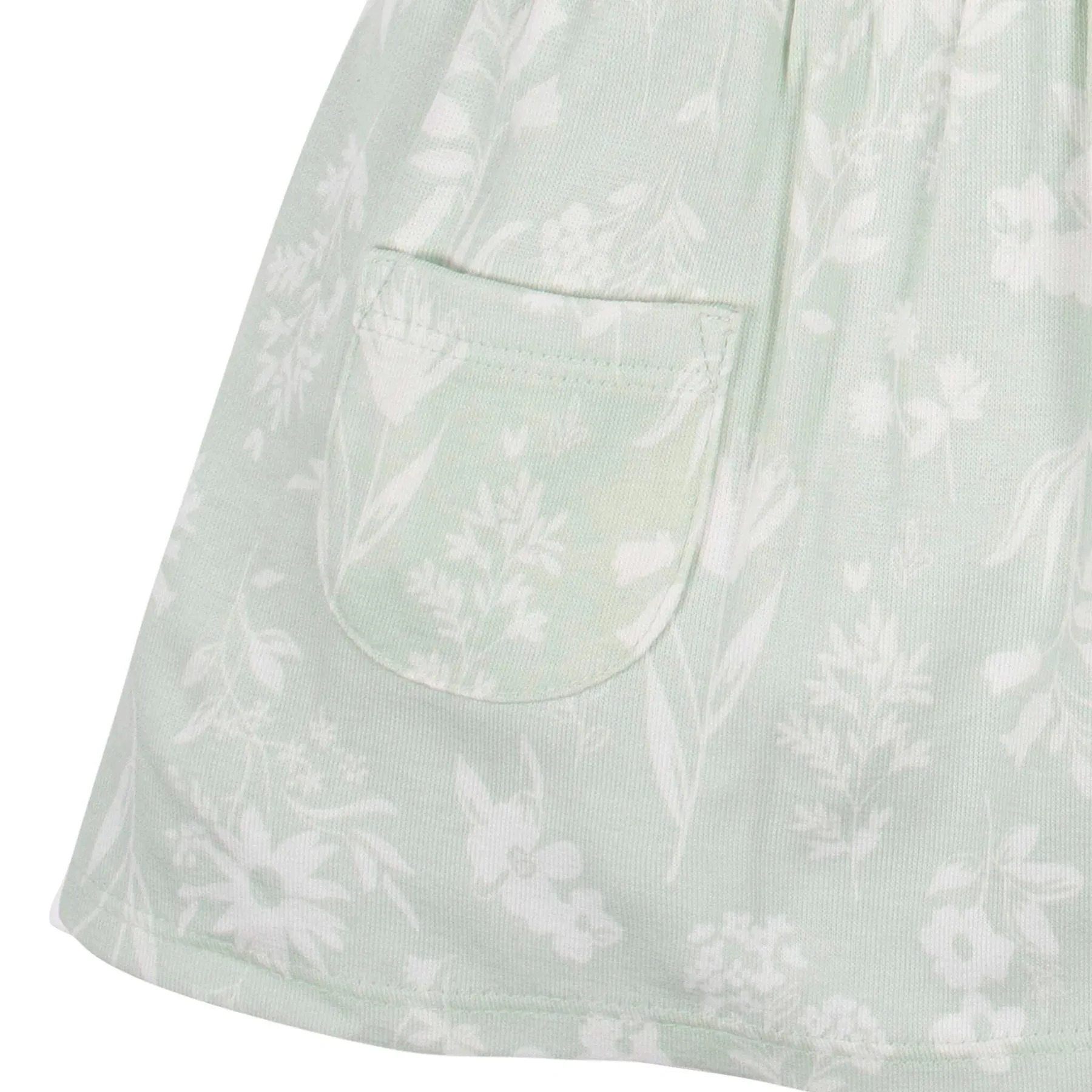 Gerber Baby Girl Cotton Dress – Floral Infant Dress with Pockets & Easy Snap Back - Sage Wildflower - 0-9m Babykids Gerber