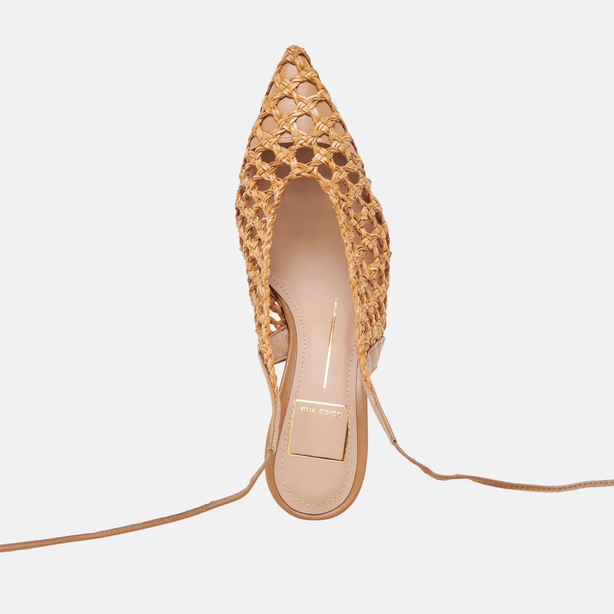 GESICA HEELS NATURAL WOVEN