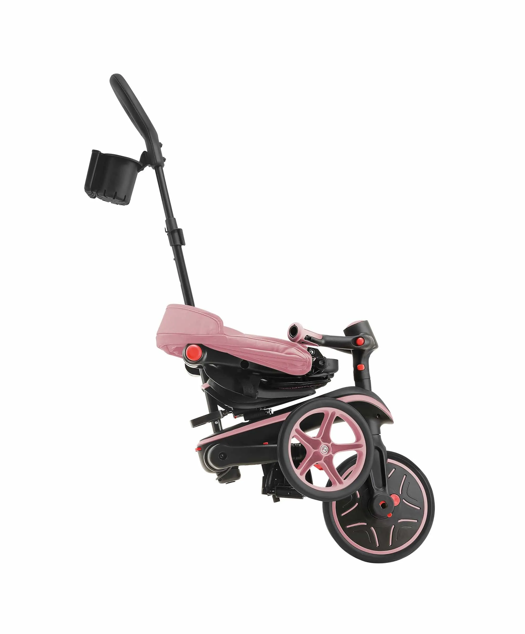 Globber Explorer Foldable 4-in-1 Trike - Pastel Pink Babykids Globber