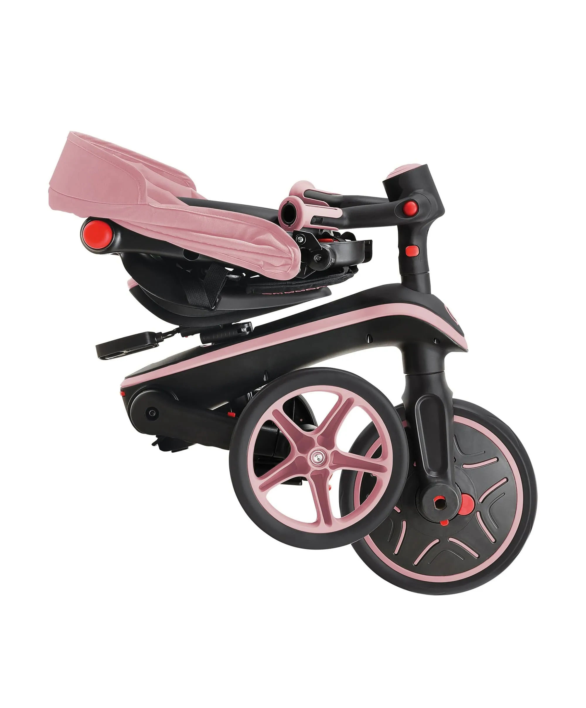 Globber Explorer Foldable 4-in-1 Trike - Pastel Pink Babykids Globber
