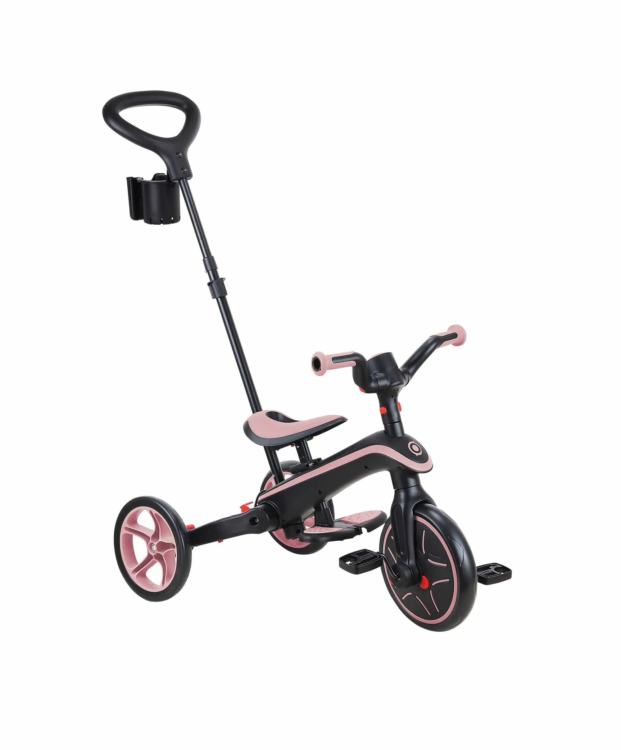 Globber Explorer Foldable 4-in-1 Trike - Pastel Pink Babykids Globber