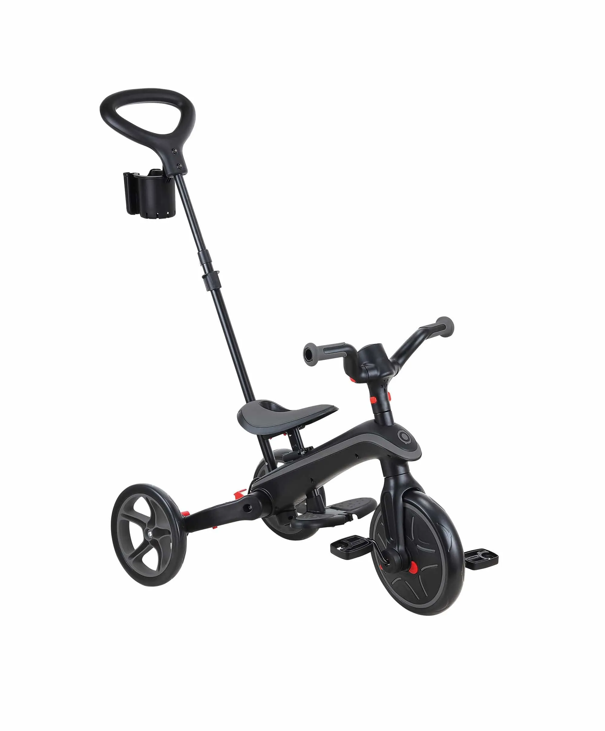 Globber Explorer Trike Foldable 4 in 1 - Black