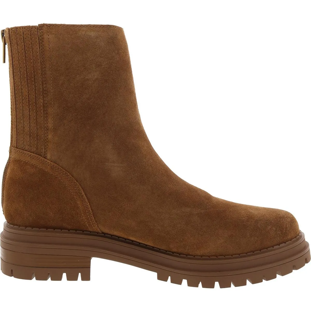 Greg Womens Suede Solid Mid-Calf Boots