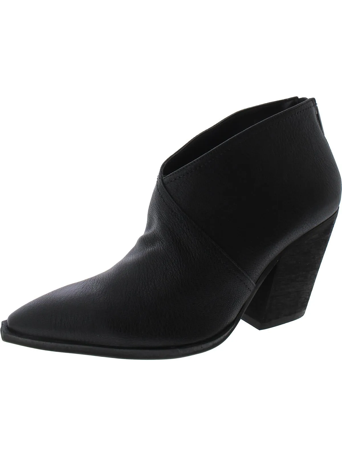 Grishell Womens Zipper Heels Booties
