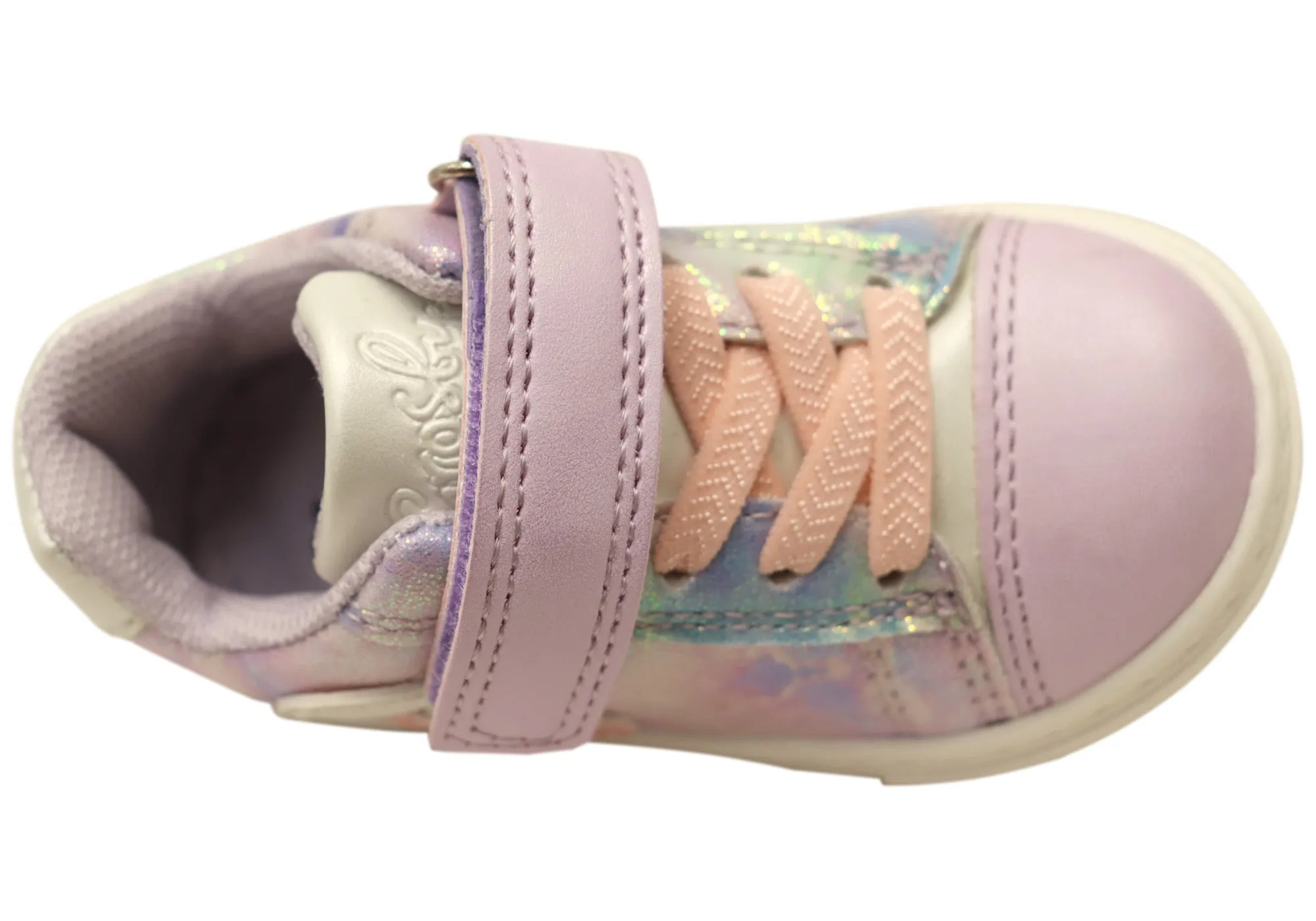 Grosby Cherry Kids Comfortable Adjustable Strap Girls Shoes Grosby Shoes