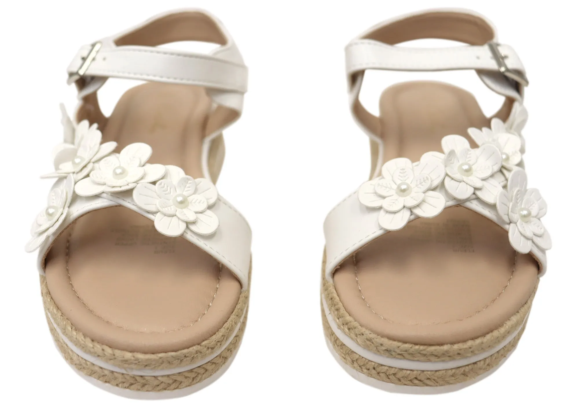 Grosby Fleur Kids Girls Comfortable Sandals Grosby Shoes