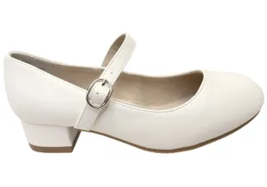 Grosby Ramona Girls Kids Mary Jane Formal Low Heel Dress Shoes Grosby Shoes