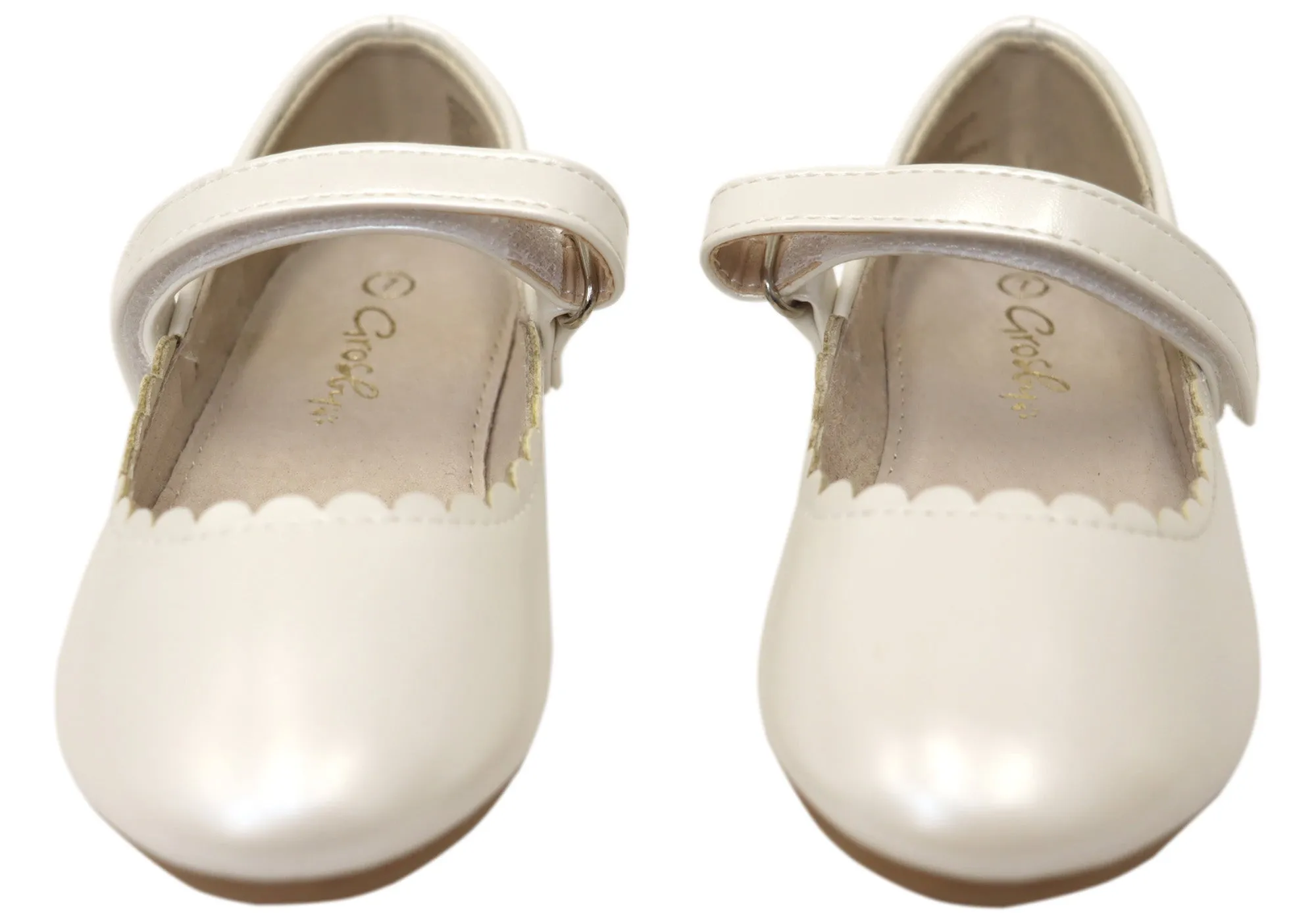 Grosby Roxie Girls Kids Mary Jane Formal Dress Shoes Grosby Shoes