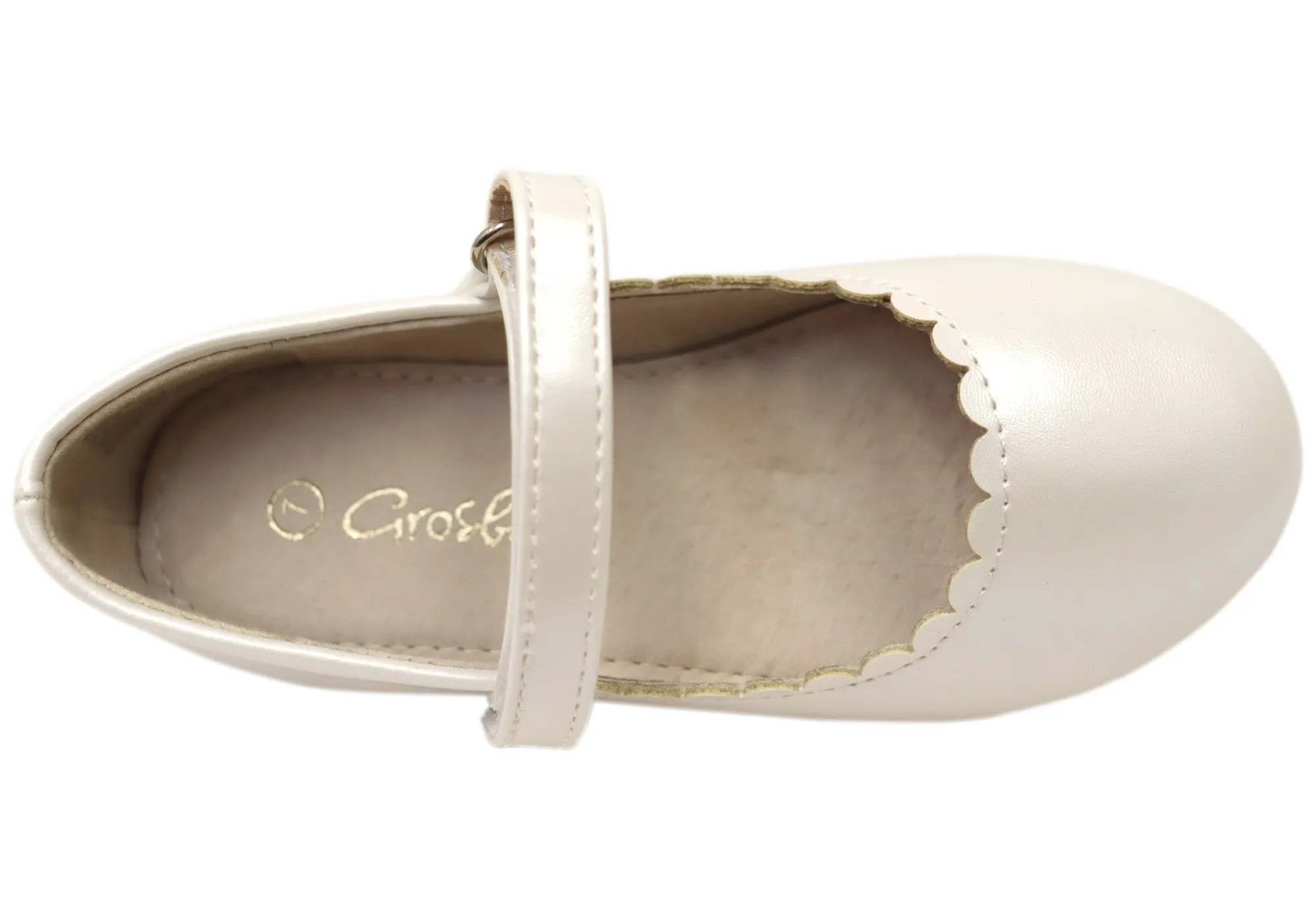 Grosby Roxie Girls Kids Mary Jane Formal Dress Shoes Grosby Shoes