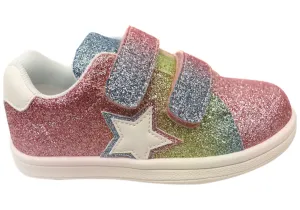 Grosby Spark Infant Toddler Girls Shoes With Adjustable Straps Grosby Shoes