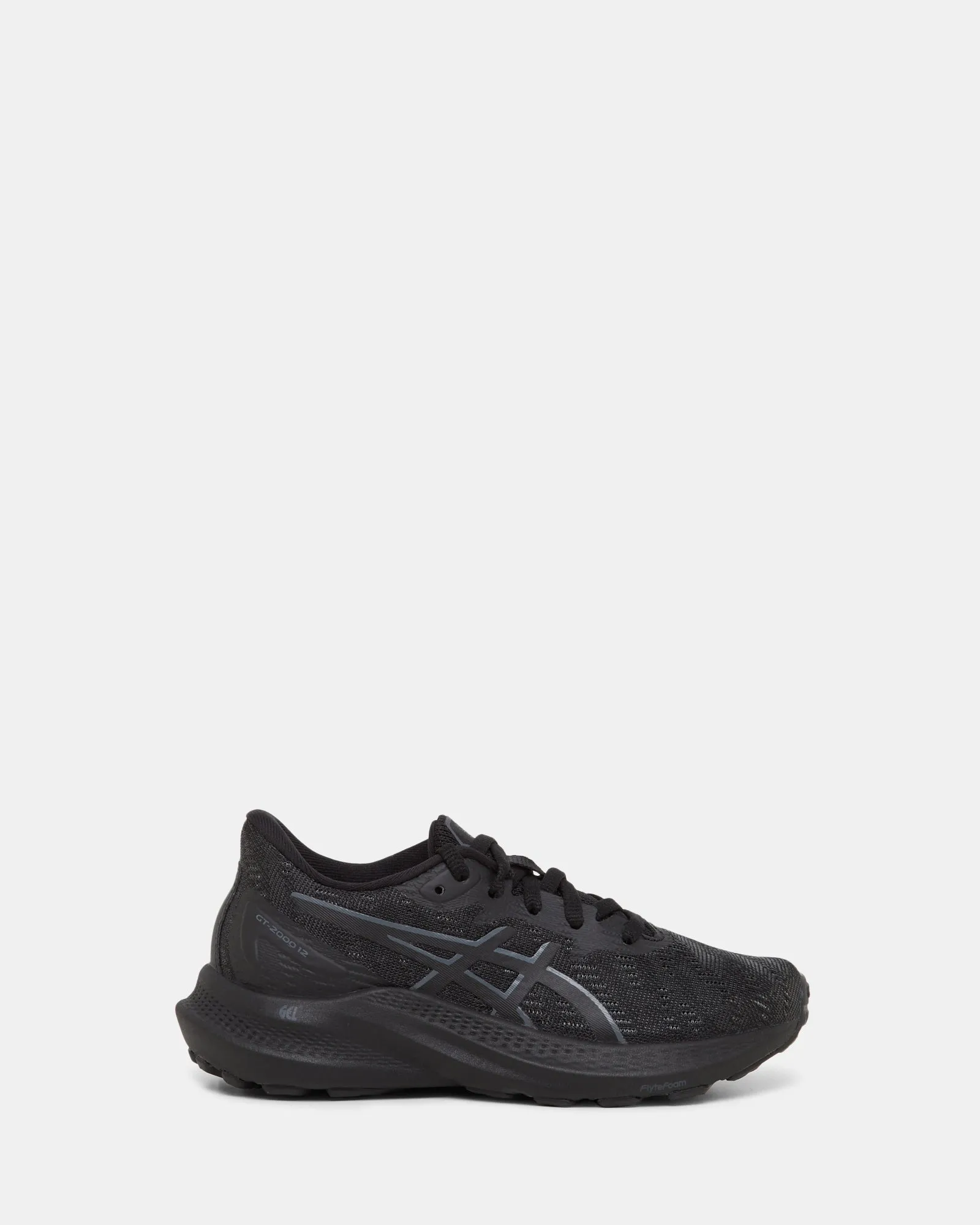 GT-2000 12 Black Grade School Black/Black Asics Shoes