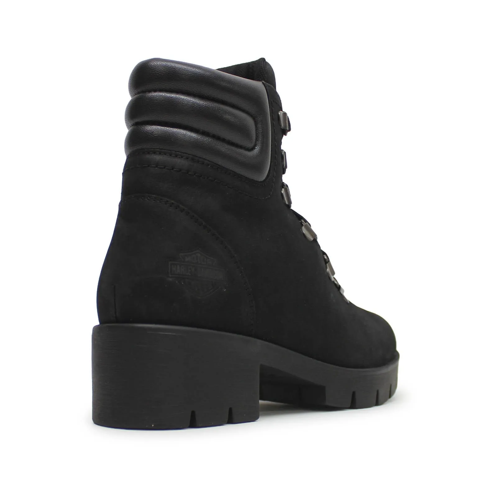 Harley Davidson Trawood Full Grain Leather Women's Ankle Boots