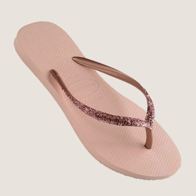 Havaianas Kids Metal Logo Thong Shoes_Havaianas