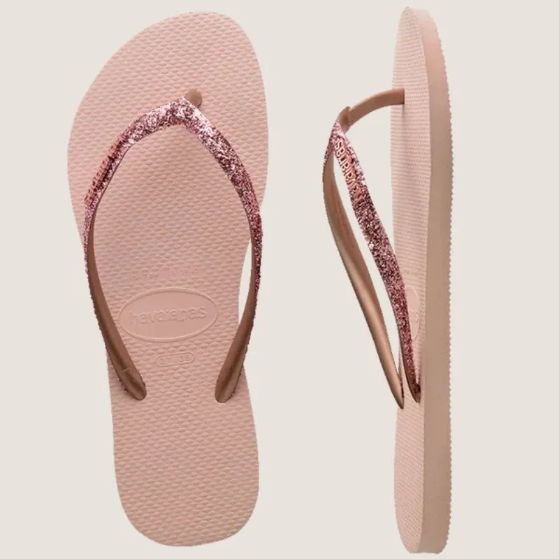 Havaianas Kids Metal Logo Thong Shoes_Havaianas