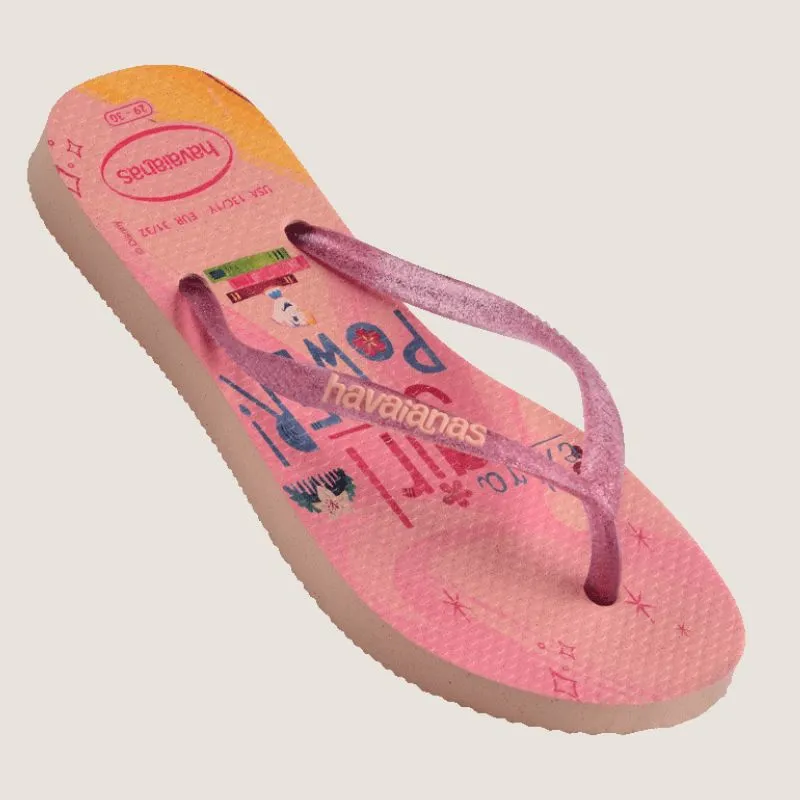 Havaianas Kids Slim Princess Thong Shoes_Havaianas