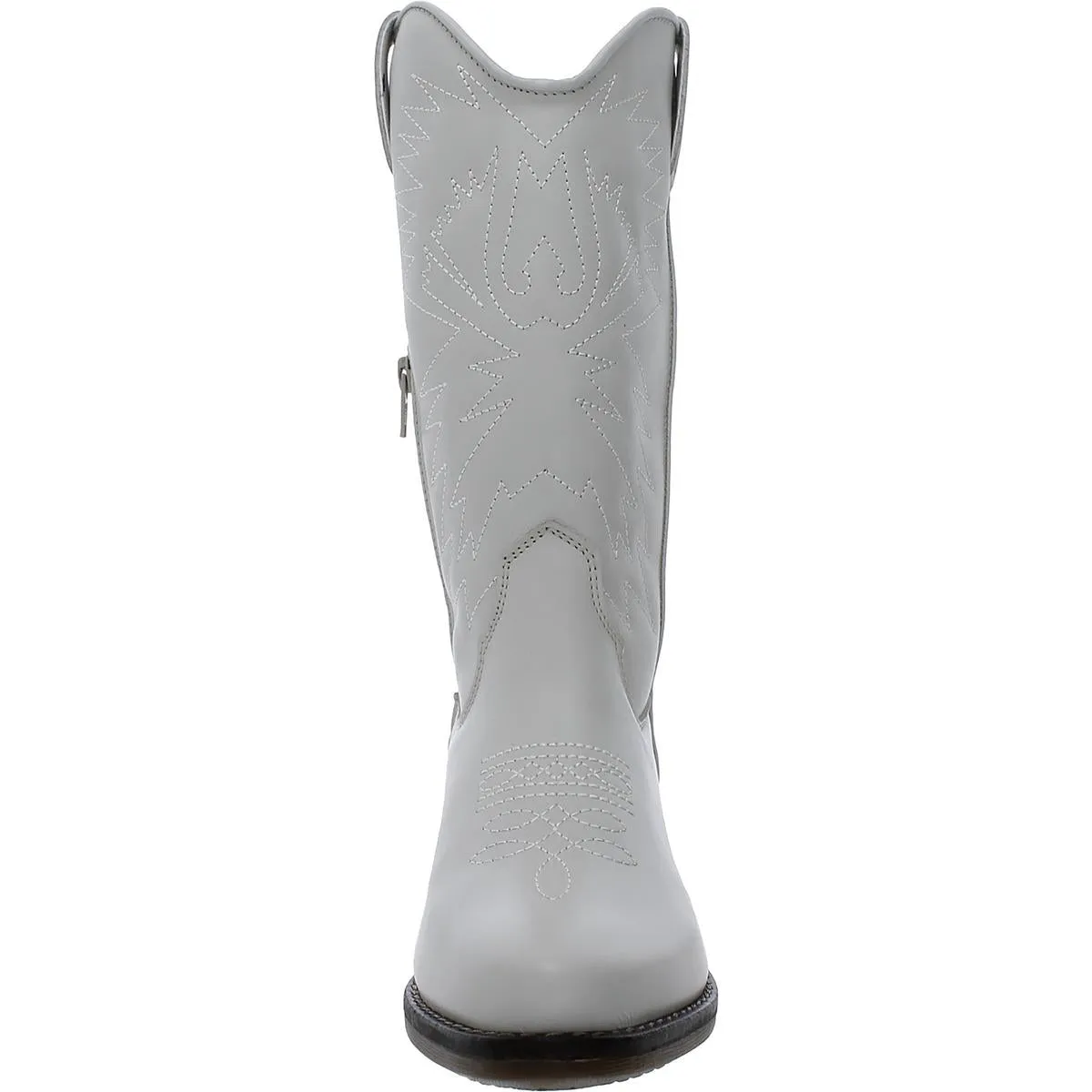 Hayward Womens Pull On Leather Cowboy, Western Boots