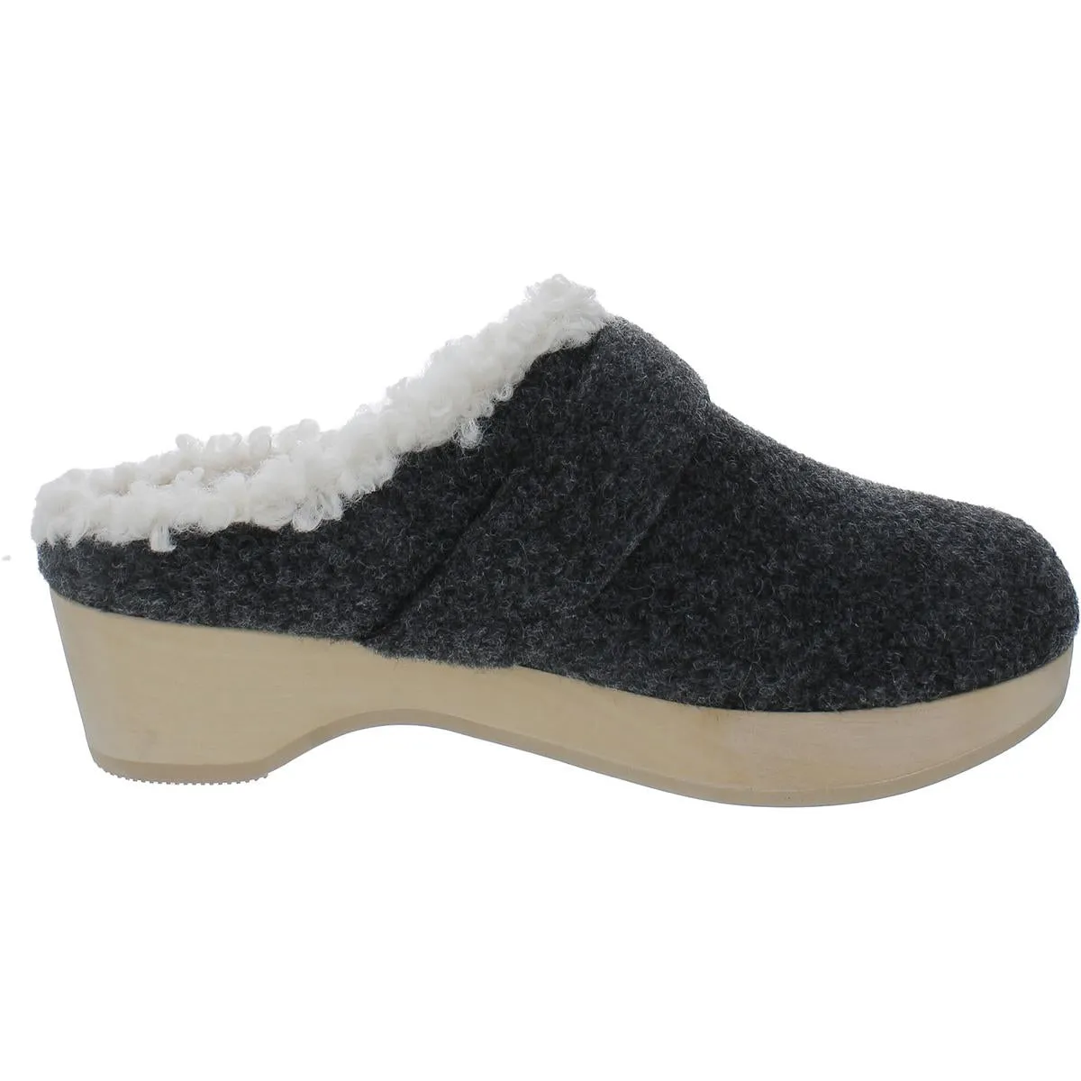 Henley Womens Leather Slip-On Clogs