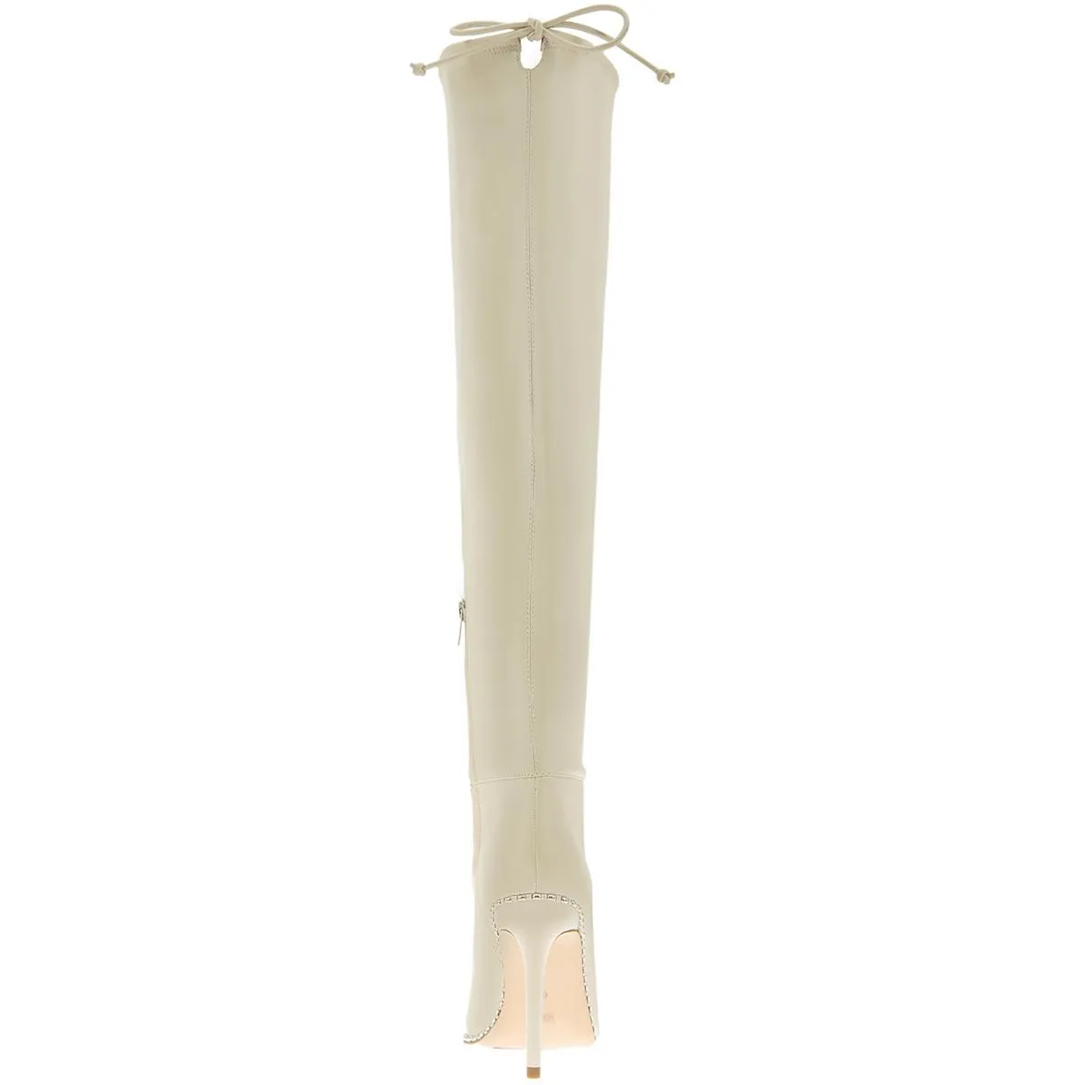 Hilanda Womens Faux Leather Pointed Over-The-Knee Boots