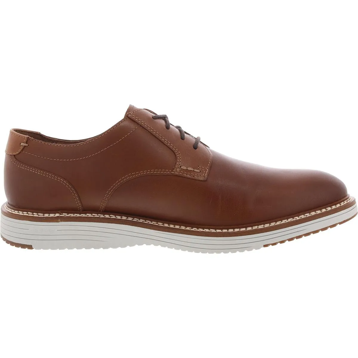 Hodges Mens Leather Lace-Up Derby Shoes