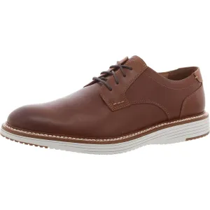 Hodges Mens Leather Lace-Up Derby Shoes