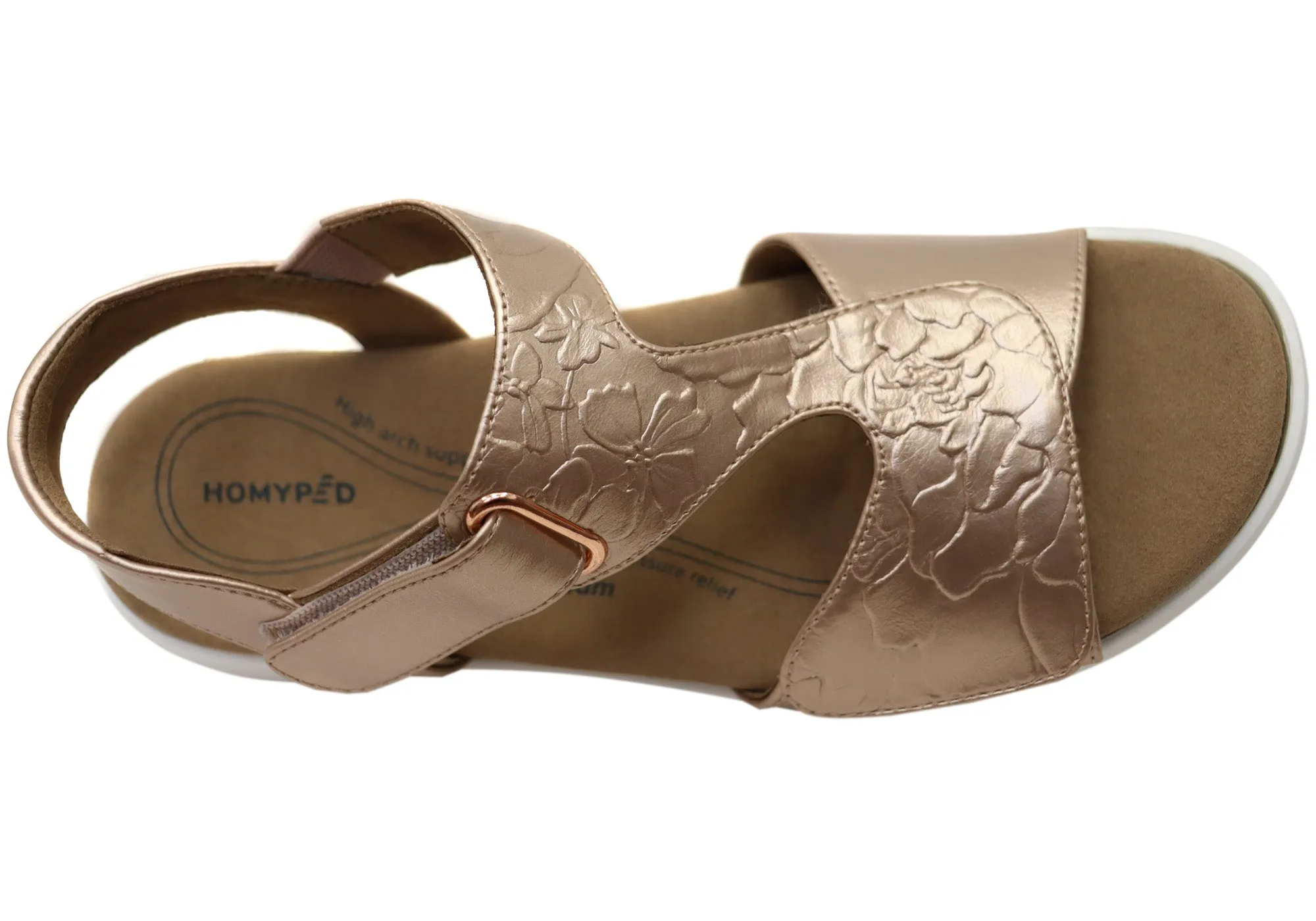 Homyped Erin Sandal Womens Supportive Comfortable Wide Fit Sandals Homyped Shoes