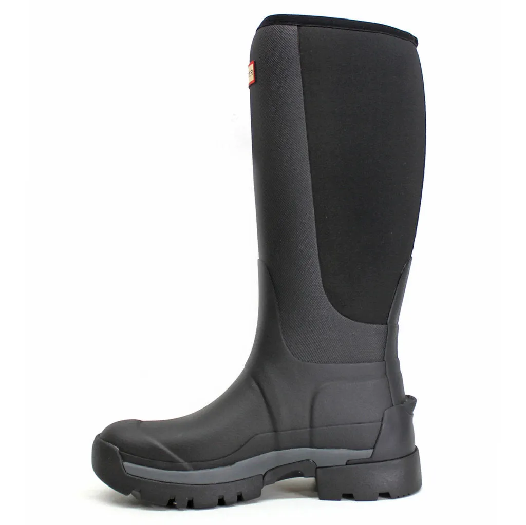 Hunter Field Balmoral Hybrid Tall Textile Synthetic Women's Calf Length Wellingtons Boots