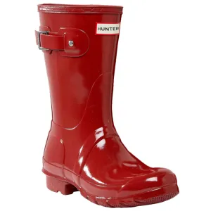 Hunter Original Gloss Rubber Women's Short Pull On Boots