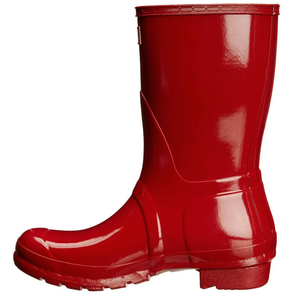 Hunter Original Gloss Rubber Women's Short Pull On Boots