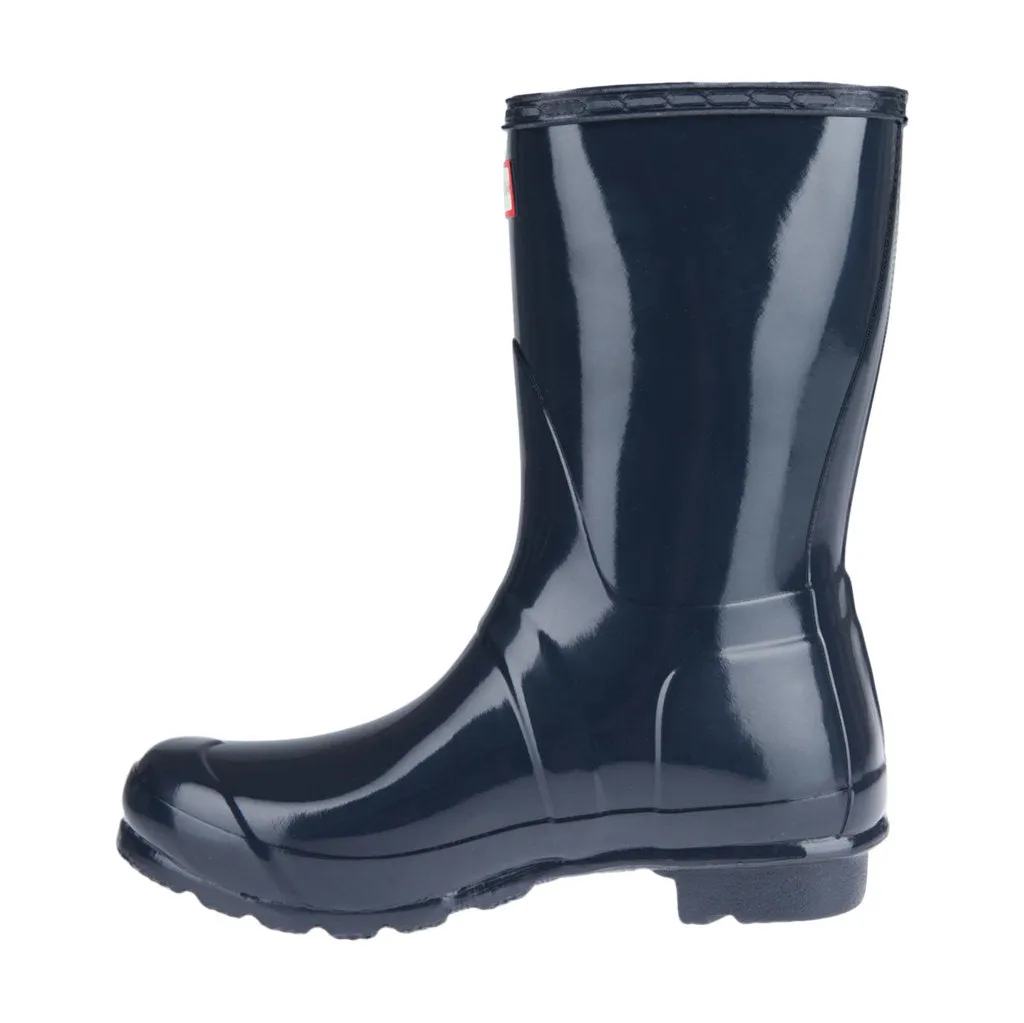 Hunter Original Gloss Rubber Women's Short Pull On Boots