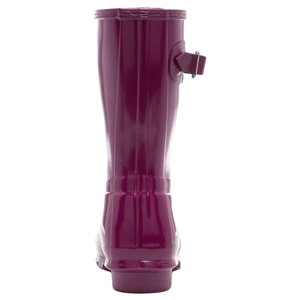 Hunter Original Gloss Rubber Women's Short Pull On Boots