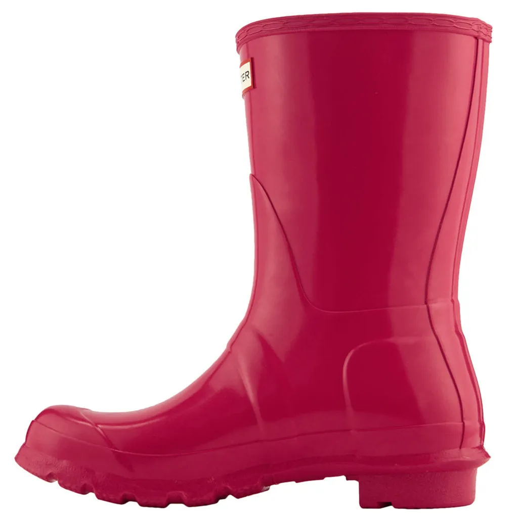 Hunter Original Gloss Rubber Women's Short Pull On Boots