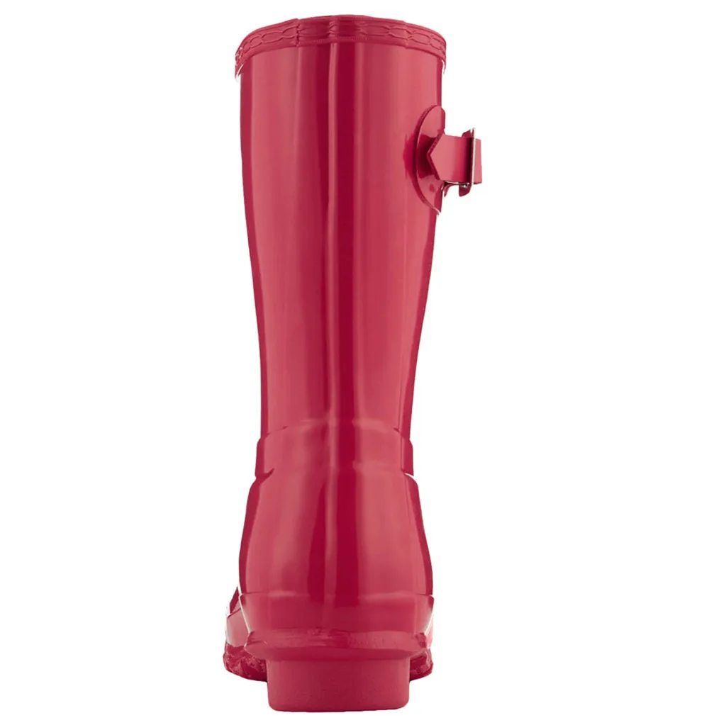 Hunter Original Gloss Rubber Women's Short Pull On Boots