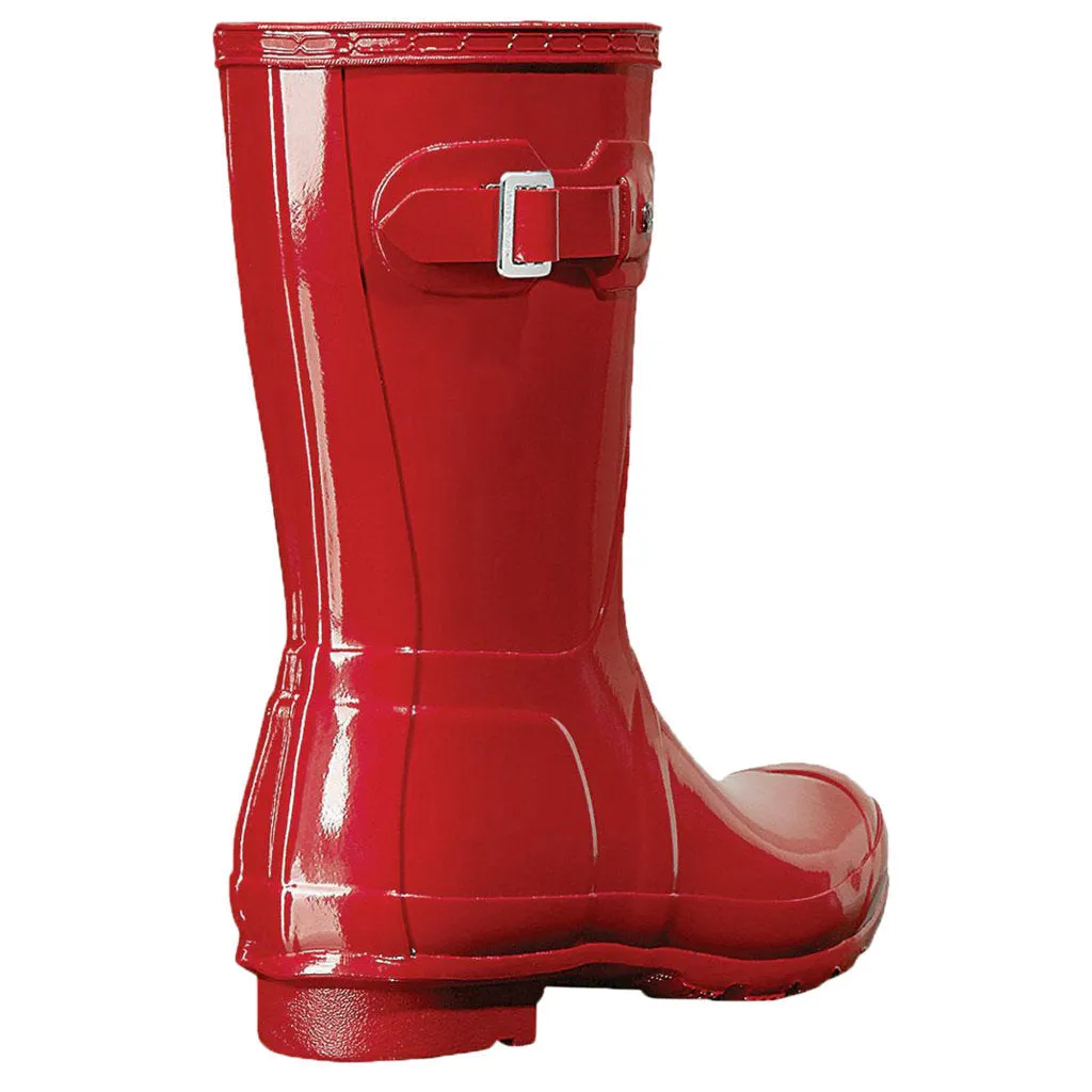 Hunter Original Gloss Rubber Women's Short Pull On Boots
