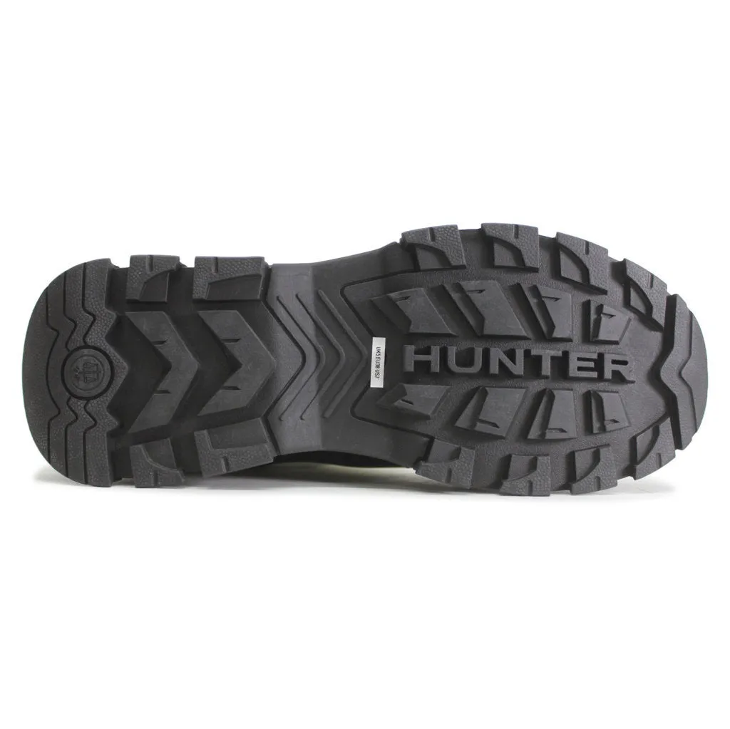 Hunter Short Buckle Synthetic Textile Women's Snow Boots