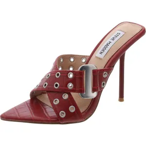 Inez Womens Padded Insole Leather Slide
