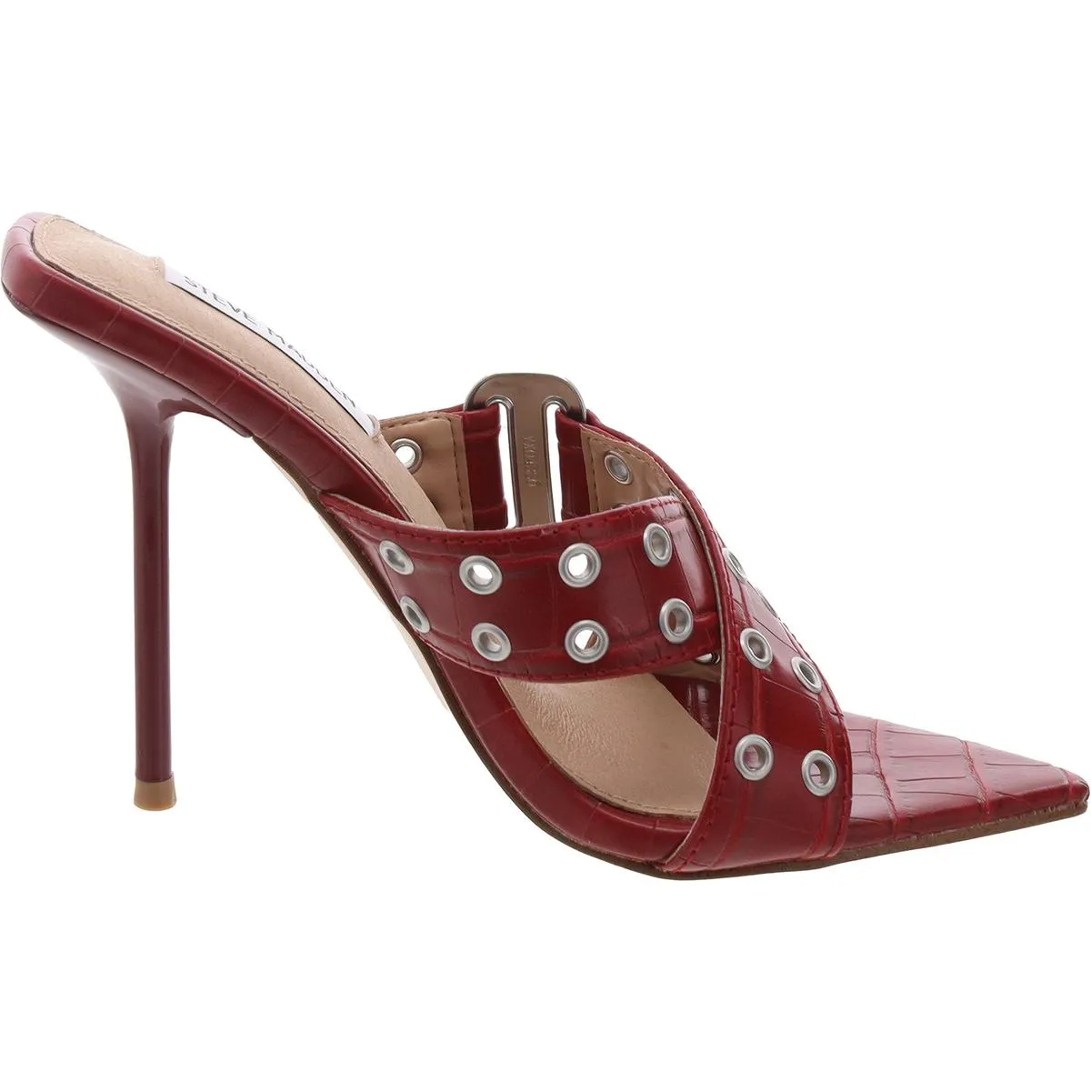 Inez Womens Padded Insole Leather Slide
